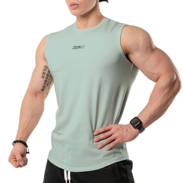 men' tank gym fitness men bodybuilding workout cotton sleeveless shirt 2023 male summer casual singlet undershirt sport clothing 2307, White;black
men' tank gym fitness men bodybuilding workout cotton sleeveless shirt 2023 male summer casual singlet undershirt sport clothing 2307, White;black