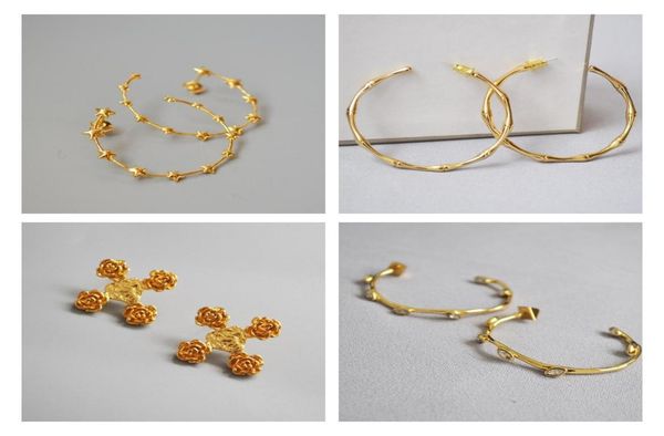 fashion earrings trend vintage jewelry gold bamboo earrings hoop luxury designer earrings branded fashion accesories jewelry7492970, Golden;silver
fashion earrings trend vintage jewelry gold bamboo earrings hoop luxury designer earrings branded fashion accesories jewelry7492970, Golden;silver