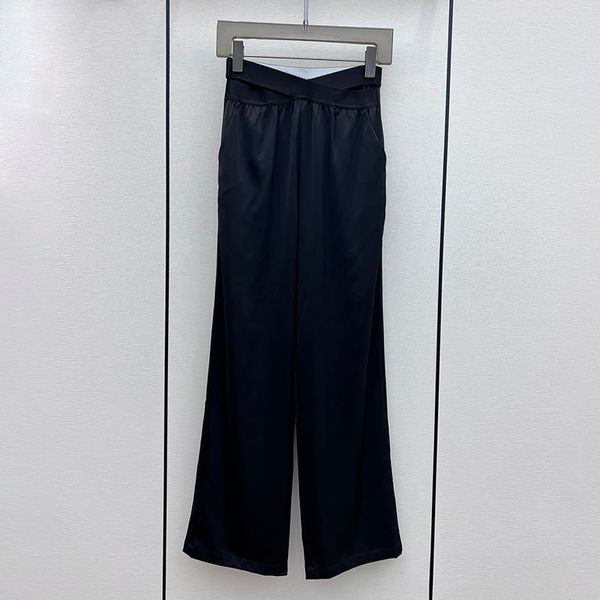 black luxury women minimalist design long pants vintage cotton imported soft trousers lady pure color casual timeless slacks, Black;white
black luxury women minimalist design long pants vintage cotton imported soft trousers lady pure color casual timeless slacks, Black;white