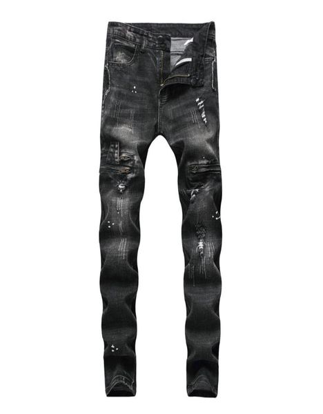ripped men jeans size 2842 fashion black men skinny distressed denim jeans with holes destroyed brand designer jean pants j1807083679623, Blue
ripped men jeans size 2842 fashion black men skinny distressed denim jeans with holes destroyed brand designer jean pants j1807083679623, Blue