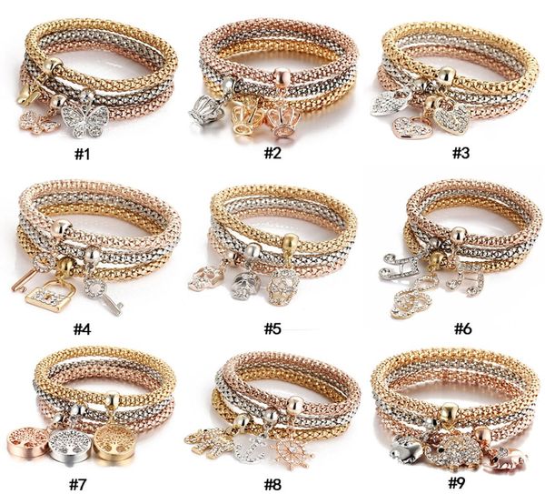 3pcsset crystal owl crown heart bracelets rhinestone elephant skull music notes butterfly key lock tree of life charm bangle jewe3889908, Golden;silver
3pcsset crystal owl crown heart bracelets rhinestone elephant skull music notes butterfly key lock tree of life charm bangle jewe3889908, Golden;silver