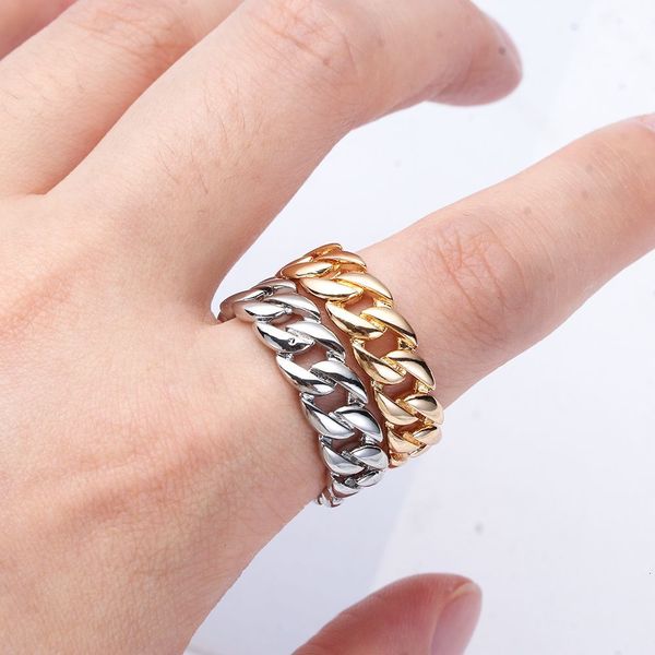 wedding rings silver color gold filled party jewelry stainless steel link chain ring band 230710, Slivery;golden
wedding rings silver color gold filled party jewelry stainless steel link chain ring band 230710, Slivery;golden