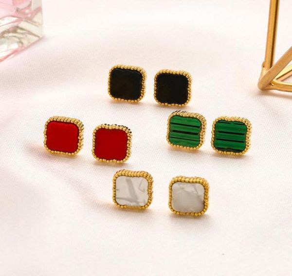 stainless leaf clover stud earrings fashion luxury 18k gold sweet designer ear rings for women party wedding jewelry gift6343239, Golden;silver
stainless leaf clover stud earrings fashion luxury 18k gold sweet designer ear rings for women party wedding jewelry gift6343239, Golden;silver