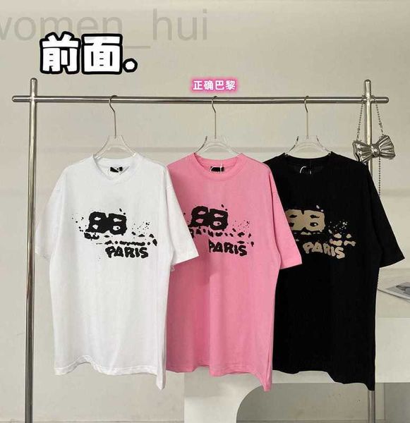 women's hoodies & sweatshirts designer 2023 paris short sleeve aristocratic family new t-shirt graffiti double b print round neck summe, Black
women's hoodies & sweatshirts designer 2023 paris short sleeve aristocratic family new t-shirt graffiti double b print round neck summe, Black