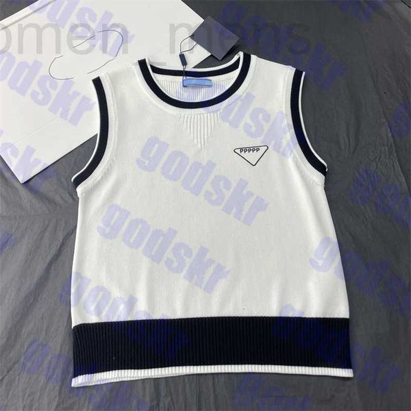 women's tanks & camis designer jacquard knit tank embroidery vests classic white sleeveless sweater 6b34
women's tanks & camis designer jacquard knit tank embroidery vests classic white sleeveless sweater 6b34