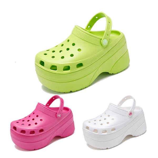 sandals women's crocks hole shoes fashion white wedding platform garden shoes beach sandals thick sole enhanced slider women's sli, Black
sandals women's crocks hole shoes fashion white wedding platform garden shoes beach sandals thick sole enhanced slider women's sli, Black