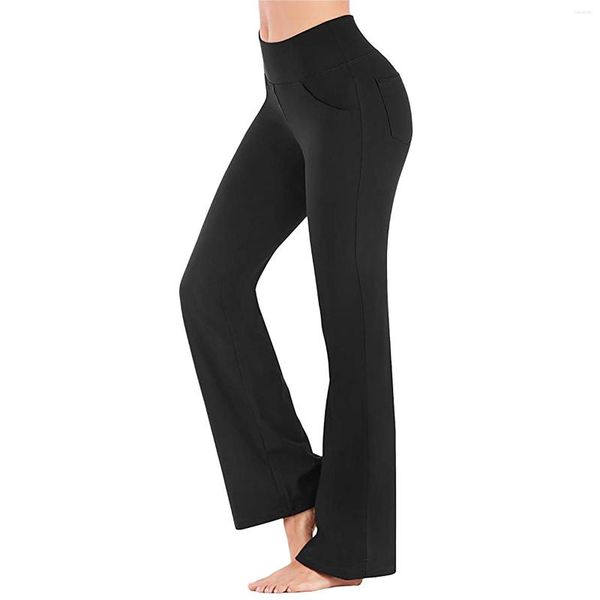 women's pants solid color micro lah wide leg printed yoga for women bell bottom cotton fold over, Black;white
women's pants solid color micro lah wide leg printed yoga for women bell bottom cotton fold over, Black;white