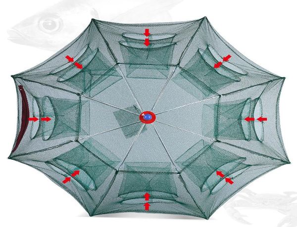 428 holes automatic fishing net nylon foldable catch fish trap nets for fish shrimp minnows crab cast mesh fishing network tool3955018
428 holes automatic fishing net nylon foldable catch fish trap nets for fish shrimp minnows crab cast mesh fishing network tool3955018