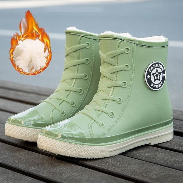 rain boots designer mid calf rain boots women's green waterproof shoes for rainy day ladies pink fur rubber rainshoes woman galoshes 23, Black;red
rain boots designer mid calf rain boots women's green waterproof shoes for rainy day ladies pink fur rubber rainshoes woman galoshes 23, Black;red