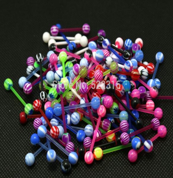 tongue rings mix designs body piercing jewelry bioplast barbell acrylic 5mm ball whole jewelry9799813, Silver
tongue rings mix designs body piercing jewelry bioplast barbell acrylic 5mm ball whole jewelry9799813, Silver