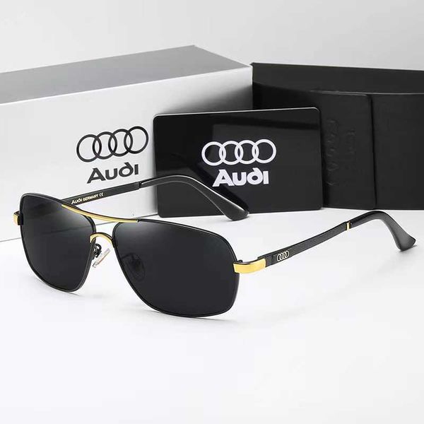 

Fashion Audi top sunglasses box men's polarized new personality glasses high-definition driving mirrors 557 with logo