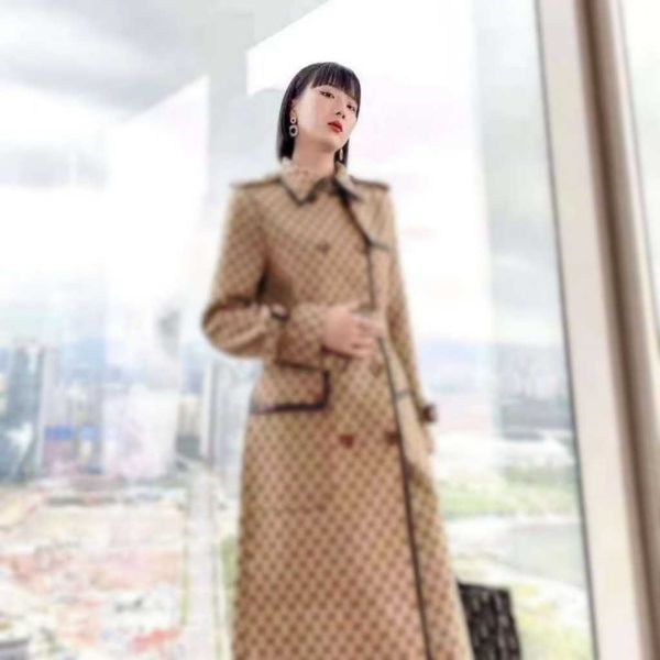 23ss womens jacket womens designer clothing trench coat temperament slim fitting autumn and winter style korean version trendy and atmospher, Tan;black
23ss womens jacket womens designer clothing trench coat temperament slim fitting autumn and winter style korean version trendy and atmospher, Tan;black