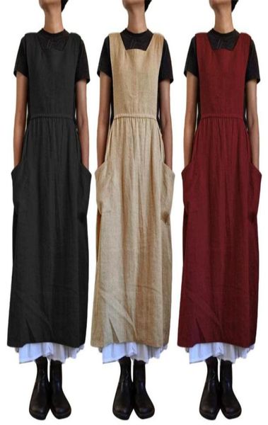 work dresses plus size for women 2022 solid color sleeveless square neck pockets cotton linen apron loose long dress casual overal9558508, White;black
work dresses plus size for women 2022 solid color sleeveless square neck pockets cotton linen apron loose long dress casual overal9558508, White;black