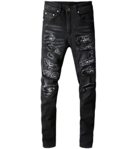 men039s bandana paisley printed patchwork stretch jeans streetwear black denim pencil pants slim skinny ripped trousers 6692405498, Blue
men039s bandana paisley printed patchwork stretch jeans streetwear black denim pencil pants slim skinny ripped trousers 6692405498, Blue