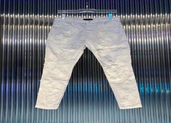 men039s jeans high street white knife cut ripped star patchwork leather patch slim fit pants8975844, Blue
men039s jeans high street white knife cut ripped star patchwork leather patch slim fit pants8975844, Blue