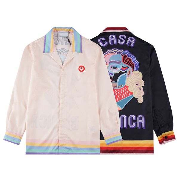 23ss europe usa hawaii beach colorful sleeves polyester tee summer long sleeve casual shirt homewear 3xl size jul 11, Black;brown
23ss europe usa hawaii beach colorful sleeves polyester tee summer long sleeve casual shirt homewear 3xl size jul 11, Black;brown