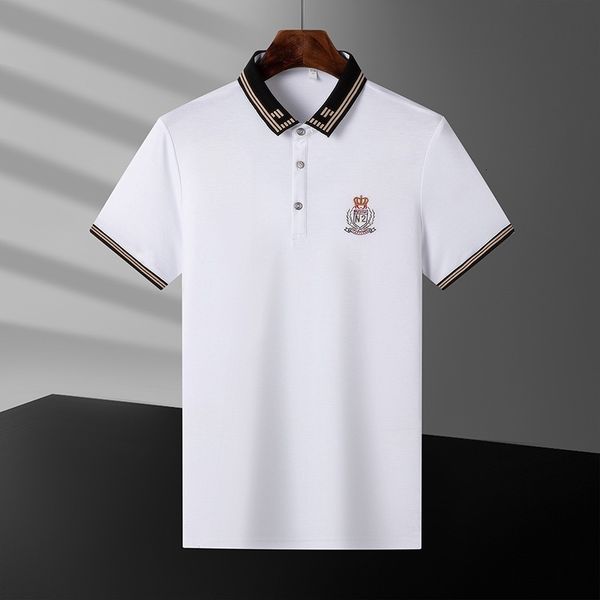 men's polos high end elastic polo shirt short sleeve summer business embroidery middleaged and youth lapel casual tshirt trend 230710, White;black
men's polos high end elastic polo shirt short sleeve summer business embroidery middleaged and youth lapel casual tshirt trend 230710, White;black