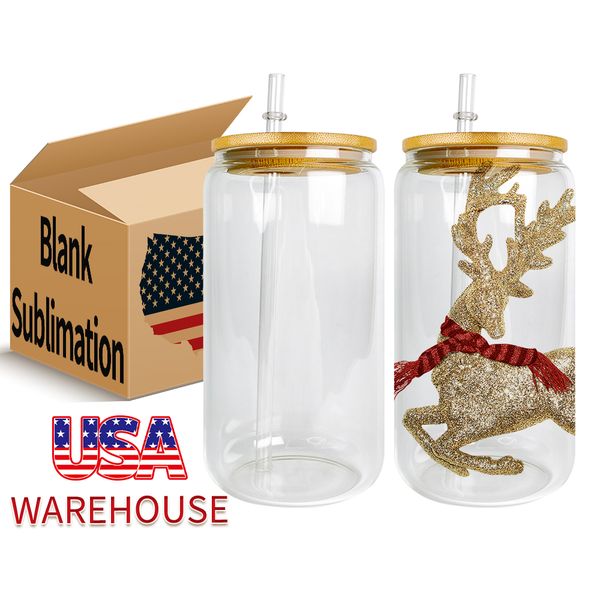 usa warehouse 16oz mugs sublimation blanks tumbler mason jar mug with bamboo lid straw wholesale
usa warehouse 16oz mugs sublimation blanks tumbler mason jar mug with bamboo lid straw wholesale