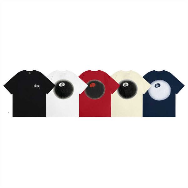 2023 mens t-shirts stussys shirt classic letter printed short sleeve no.8 bowling pattern t-shirt womens summer european american fashion hi, White;black
2023 mens t-shirts stussys shirt classic letter printed short sleeve no.8 bowling pattern t-shirt womens summer european american fashion hi, White;black