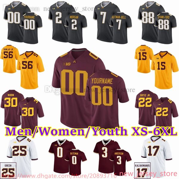 2023 custom s-6xl ncaa minnesota golden gophers football jersey morgan spann-ford autman-bell andries o'brien witham walker nubin lecap, Black
2023 custom s-6xl ncaa minnesota golden gophers football jersey morgan spann-ford autman-bell andries o'brien witham walker nubin lecap, Black