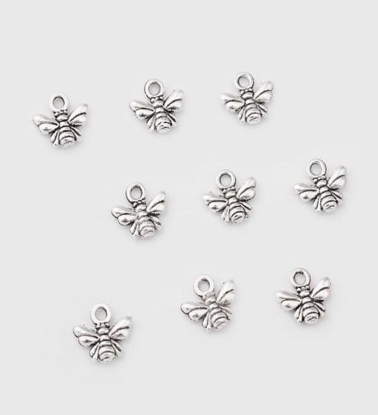 200pcs alloy bee antique silver charms pendant for necklace jewelry making findings craft 11x10mm6343481, Bronze;silver
200pcs alloy bee antique silver charms pendant for necklace jewelry making findings craft 11x10mm6343481, Bronze;silver