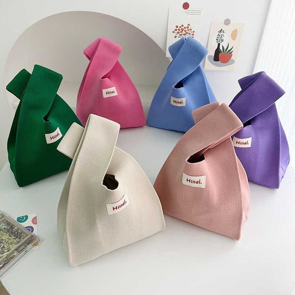 small group solid color knitted vest bag simple and versatile handbag letter sewn label tote bag casual travel handbag
small group solid color knitted vest bag simple and versatile handbag letter sewn label tote bag casual travel handbag