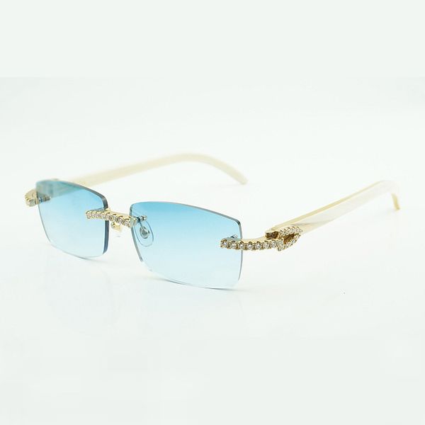 new moissanite diamond buffs sunglasses male and female white buffalo horns sunglasses 3524012 size: 56-18-140mm, White;black
new moissanite diamond buffs sunglasses male and female white buffalo horns sunglasses 3524012 size: 56-18-140mm, White;black