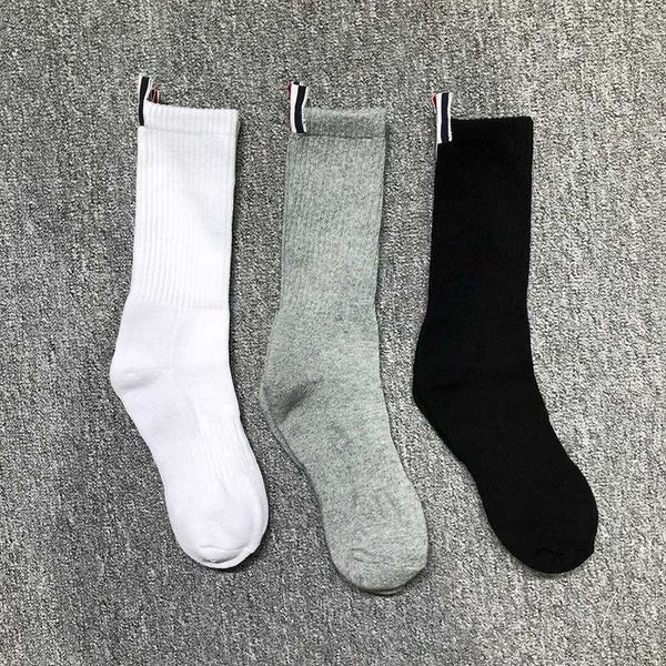 men's socks tb thom solid long socks cotton soft casual crew socks sports luxury brand breathable medium socks ins 3 pairs/box, Black
men's socks tb thom solid long socks cotton soft casual crew socks sports luxury brand breathable medium socks ins 3 pairs/box, Black