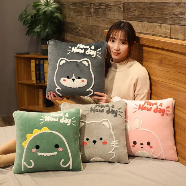 stuffed animals plush pillows cute animal plush blanket fits for camping, airplane travel, kindergarten naptime, watching movie, crib beddin
stuffed animals plush pillows cute animal plush blanket fits for camping, airplane travel, kindergarten naptime, watching movie, crib beddin