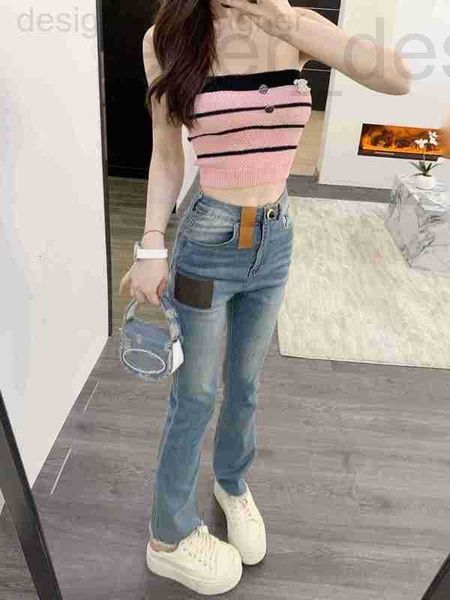 women's jeans designer designer women s shaping skinny high waist stretch ripped denim pants hip fit leggings slim elastic mom jean cas, Blue