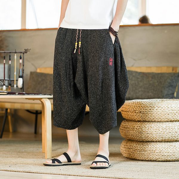 men's pants embroidery mens harem casual spring summer men 2023 baggy trousers vintage streetwear sweatpants male loose jogging 5xl 230, Black
men's pants embroidery mens harem casual spring summer men 2023 baggy trousers vintage streetwear sweatpants male loose jogging 5xl 230, Black
