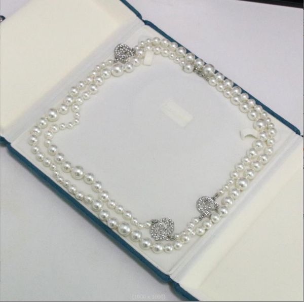 pendant necklaces european and american fashion designer brand jewelry high-end heavy industry luxury version silver pearl double layer swea
pendant necklaces european and american fashion designer brand jewelry high-end heavy industry luxury version silver pearl double layer swea