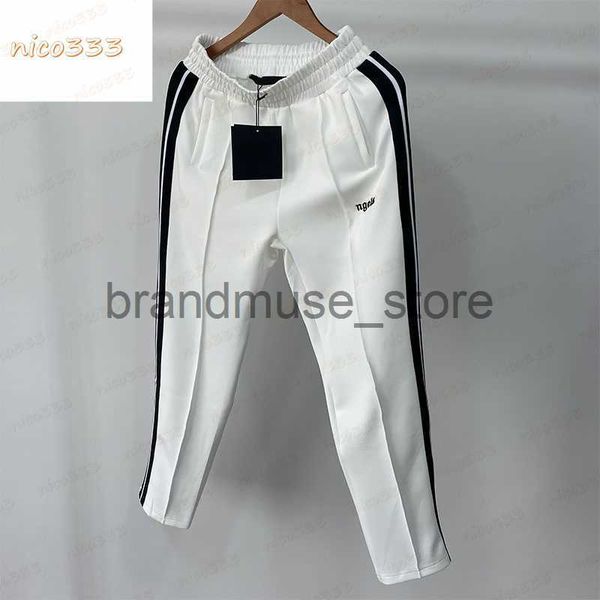 men's pants 23ss new pants side stripes splicing collision color loose leg zipper hundred casual pants for men and women j230711, Black
men's pants 23ss new pants side stripes splicing collision color loose leg zipper hundred casual pants for men and women j230711, Black