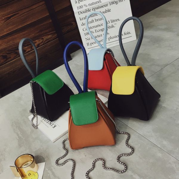 evening bags 2023 fashion cute tote designer pu leather shoulder bag handbag for ladies messenger chain plaid triangle hit color 230711
evening bags 2023 fashion cute tote designer pu leather shoulder bag handbag for ladies messenger chain plaid triangle hit color 230711