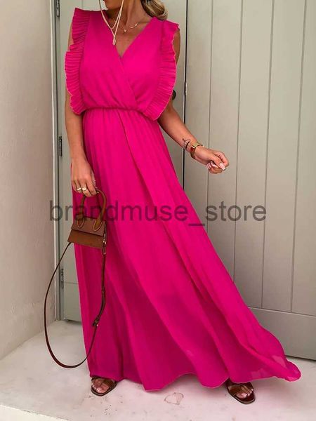 basic casual dresses sleeveless solid double fabric mesh dress summer v neck butterfly edge maxi dress women lace up pleated chiffon long dr, Black;gray
basic casual dresses sleeveless solid double fabric mesh dress summer v neck butterfly edge maxi dress women lace up pleated chiffon long dr, Black;gray