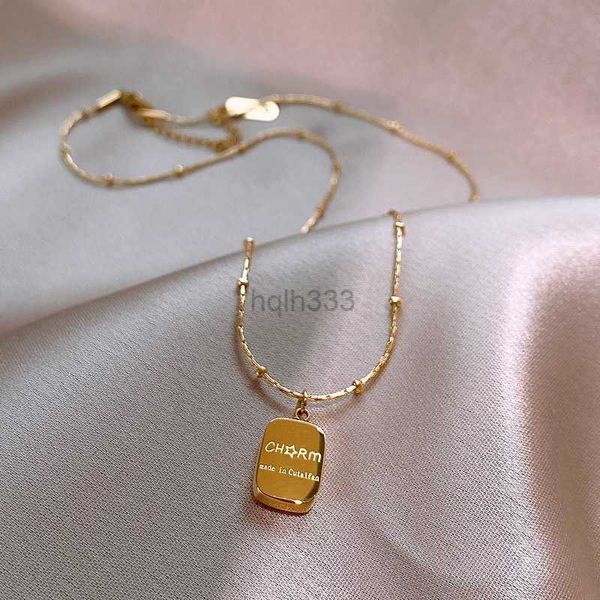 steel necklace titanium for women with a high-end design sense, light luxury and niche gold neckchain accessories, the new popular clavicle, Silver
steel necklace titanium for women with a high-end design sense, light luxury and niche gold neckchain accessories, the new popular clavicle, Silver