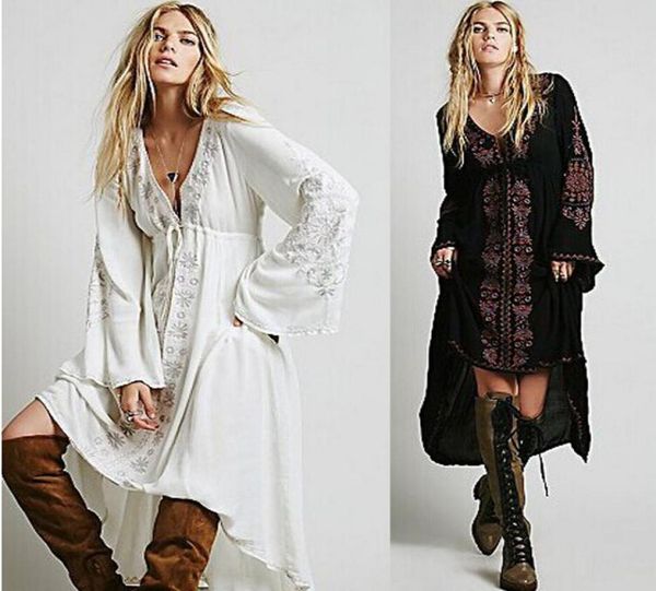 whole long dress women vintage ethnic flower embroidered cotton tunic casual long dress hippie boho people asymmetric maxi dr2201657, White;black
whole long dress women vintage ethnic flower embroidered cotton tunic casual long dress hippie boho people asymmetric maxi dr2201657, White;black