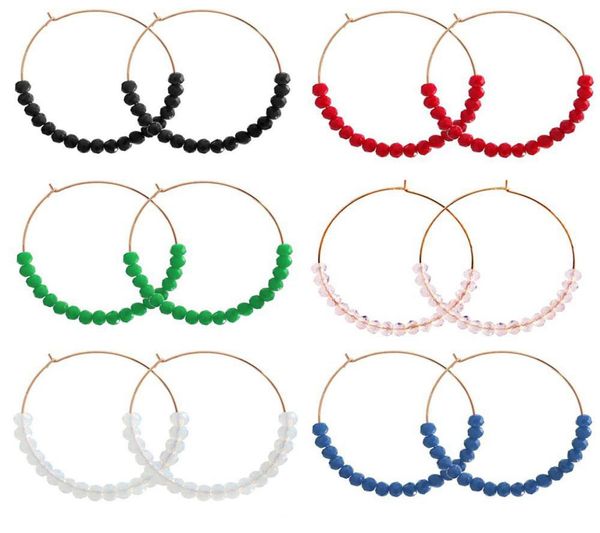 retro exaggerated large round handmade beaded earrings dangle geometric crystal hoop eardrop women jewelry statement gift accessor2567081, Golden;silver
retro exaggerated large round handmade beaded earrings dangle geometric crystal hoop eardrop women jewelry statement gift accessor2567081, Golden;silver