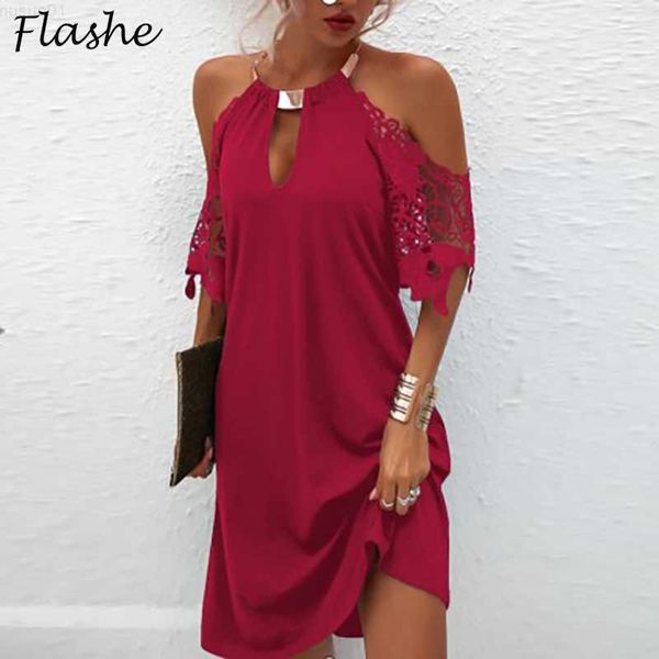 urban dresses elegant short sleeve dress women halter lace patchwork off shoulder short dress boho summer party dress 2022 l230711, White;black
urban dresses elegant short sleeve dress women halter lace patchwork off shoulder short dress boho summer party dress 2022 l230711, White;black