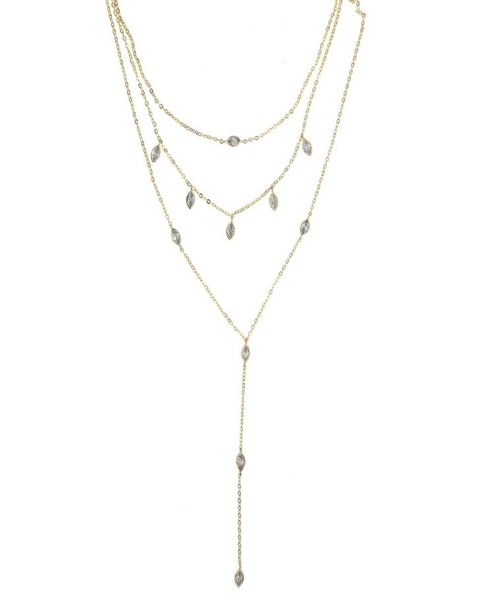 2018 fashion three layers tiny tear water drop long chain necklaces for women ladies pave shiny cz luxury weddin6539216, Silver
2018 fashion three layers tiny tear water drop long chain necklaces for women ladies pave shiny cz luxury weddin6539216, Silver