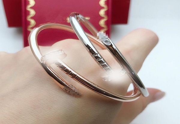 nail bracelet women lovers cuff stainless steel luxury designer couple open nails bangle charm fashion jewelry gifts for woman1583134, White
nail bracelet women lovers cuff stainless steel luxury designer couple open nails bangle charm fashion jewelry gifts for woman1583134, White