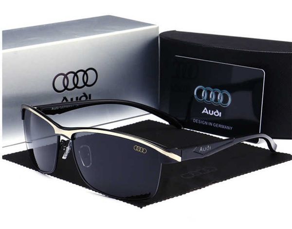 

fashion audi sunglasses sunglasses men's polarized toad glasses 2021 new 551 with logo box, White;black