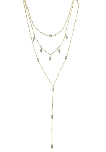 2018 fashion three layers tiny tear water drop long chain necklaces for women ladies pave shiny cz luxury weddin3589910, Silver
2018 fashion three layers tiny tear water drop long chain necklaces for women ladies pave shiny cz luxury weddin3589910, Silver