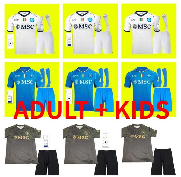 kids kits napoli 2023 2024 maradona soccer jerseys 23 24 koulibaly insigne maillots de foot osimhen lozano hlozano naples halloween football, Black;yellow
kids kits napoli 2023 2024 maradona soccer jerseys 23 24 koulibaly insigne maillots de foot osimhen lozano hlozano naples halloween football, Black;yellow