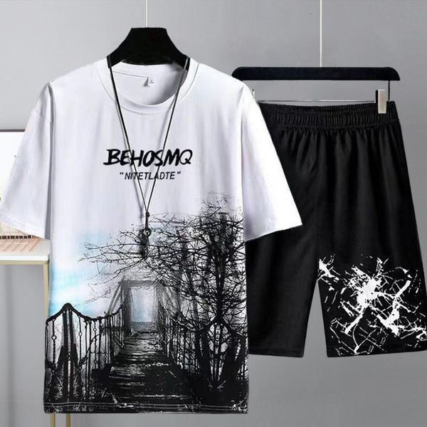 mens tracksuits summer sets fashion korean tracksuit men short sleeve t shirtssport shorts suit casual clothing joggers 230710, Gray
mens tracksuits summer sets fashion korean tracksuit men short sleeve t shirtssport shorts suit casual clothing joggers 230710, Gray