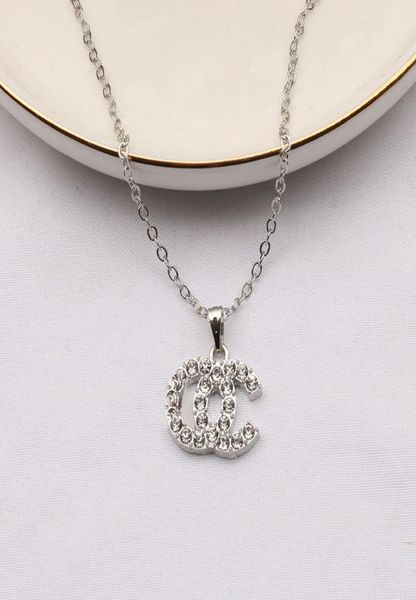 simple luxury designer brand double letter pendant necklaces chain 18k gold plated crysatl rhinestone sweater newklace for women w1578618, Silver
simple luxury designer brand double letter pendant necklaces chain 18k gold plated crysatl rhinestone sweater newklace for women w1578618, Silver