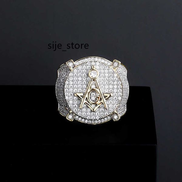 band rings gold australia jewelry ag masonic ring real gold plated zircon personalized hip hop men's ring, Silver
band rings gold australia jewelry ag masonic ring real gold plated zircon personalized hip hop men's ring, Silver