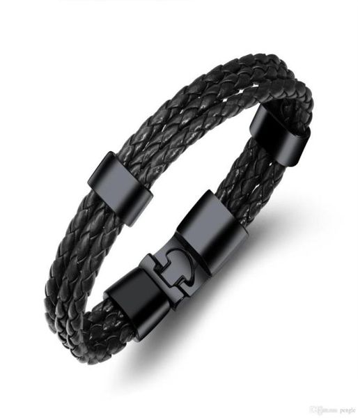 the multilayer genuine pu leather men bracelet creative titanium steel leather bracelet stainless steel charm bang2672114, Golden;silver
the multilayer genuine pu leather men bracelet creative titanium steel leather bracelet stainless steel charm bang2672114, Golden;silver