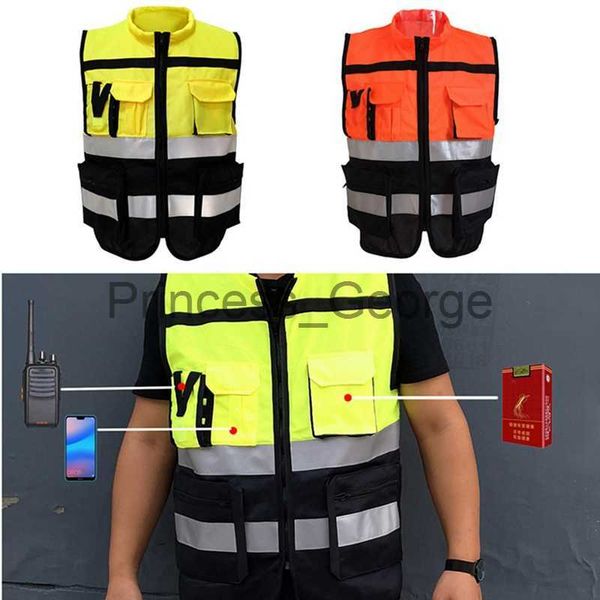 others apparel high visibility zipper front safety vest with reflective strips bicycle and motorcycle riding safety clothing multipockets x0, Black;white
others apparel high visibility zipper front safety vest with reflective strips bicycle and motorcycle riding safety clothing multipockets x0, Black;white