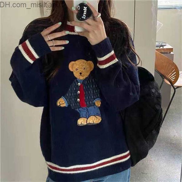 women's sweaters 2023 autumn and winter women's tank japanese style cartoon bear pull tank sweater extra large harajuku kai clothi, White;black
women's sweaters 2023 autumn and winter women's tank japanese style cartoon bear pull tank sweater extra large harajuku kai clothi, White;black
